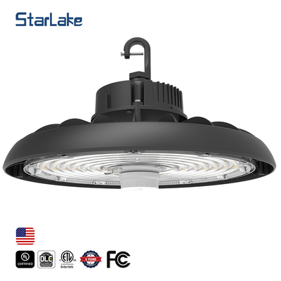 Gudang Dimmable CCT Lampu diatur, 200W LED High Bay Lampu Dengan Sensor Gerak