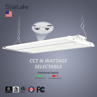 Warehouse Dimmable LED High Bay Lighting 400W Pemasangan ditangguhkan