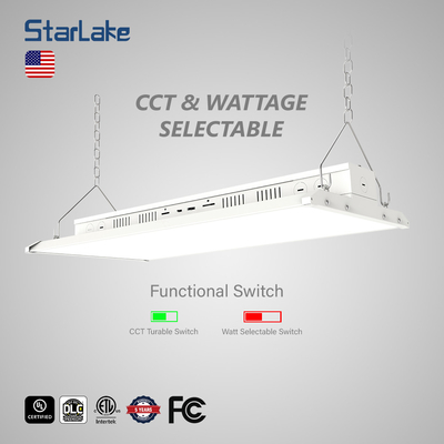 Premium LED Lampu Highbay Linear 150Lm/W 225W Lampu terowongan LED dimmable