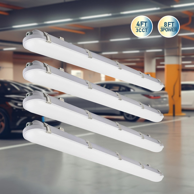 Triproof LED Batten Light dengan suhu warna yang dapat dipilih 3500K/ 4000K/ 5000K/ 5700K/ 6500K