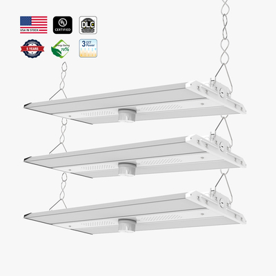 Dimmable Led Linear High Bay Light Hanging High Bay Shop Lighting Fixtures Untuk Workshop