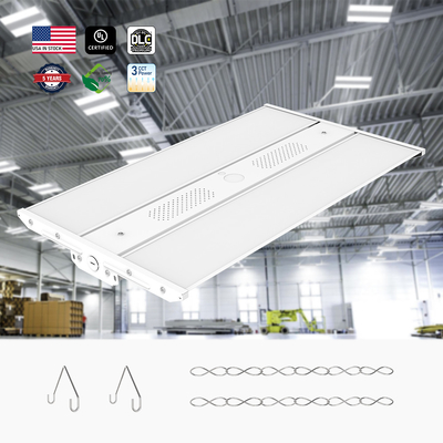 220W Linier High Bay LED Light Suspended Installation 3CCT Adjustable 3000K 4000K 5000K