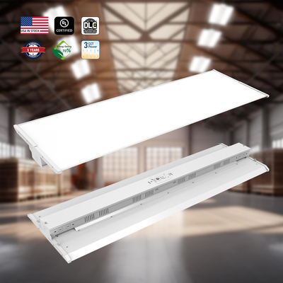 80-400W Lampu LED High Bay Linear Dengan Sensor Gerak Untuk Pabrik Toko 5 Tahun Garansi