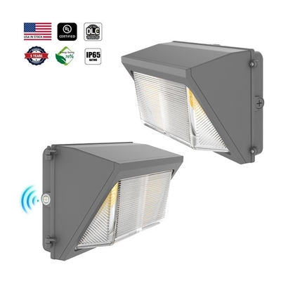 Aluminium 5200lm 40 Watt LED Wall Pack Brown LED Lampu Bangunan Luar