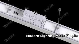 Solusi Pencahayaan Linier Arsitektur LED Modern